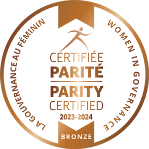 Parity Certified Bronze award: Women in governance